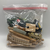 Gallon Bag Of Assorted Wooden Thomas & Friends Trains & Tracks