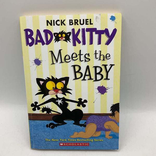 Bad Kitty Meets The Baby (paperback)