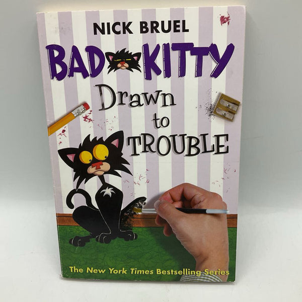 Bad Kitty Drawn To Trouble (paperback)