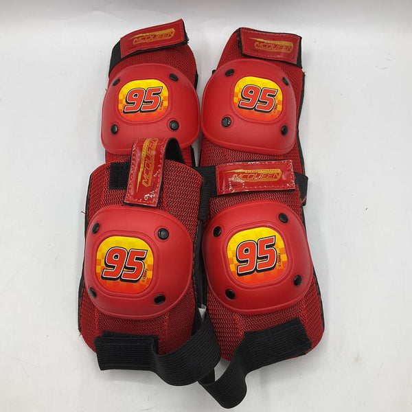 4pc Disney Cars Knee/Elbow Pad Set