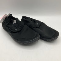 Size 12: Black Velcro Strap Water Shoes