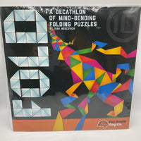 A Decathlon Of Mind-Bending Folding Puzzles-NEW