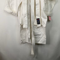Size O/S: Pro Force White 3pc Karate Uniform