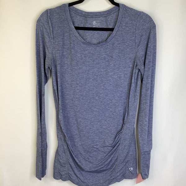 Size S: Gap Light Blue Heathered Long Sleeve Shirt