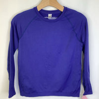 Size 14-16: Zella Blue Athletic Long Sleeve Shirt