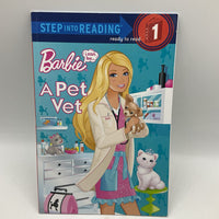 Barbie A Pet Vet (paperback)