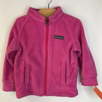 SIze 12-18m: Columbia Pink Zip-Up Fleece Coat