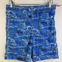 Size 14-16: Gap Blue Waves Board/Shorts