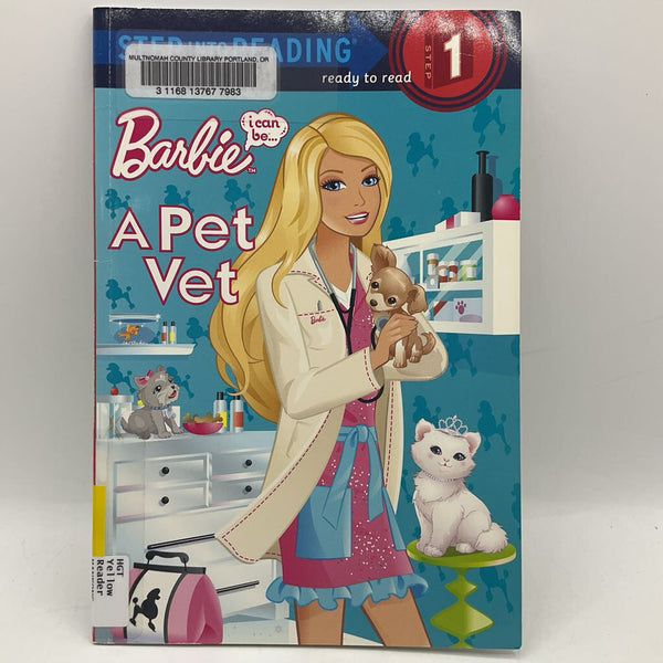 Barbie: A Pet Vet (paperback)