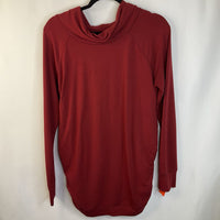 Size M: Isabell Red Long Sleeve Shirt