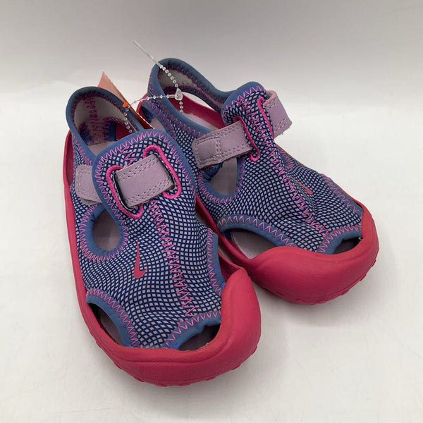 Size 11: Nike Light Purple/Pink Velcro Strap Water Sandals