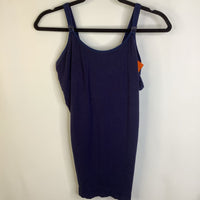 Size M: Blue Nursing Tank Top