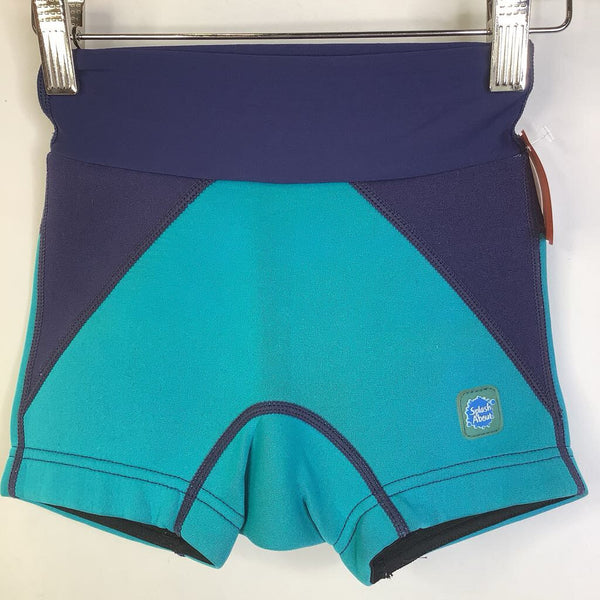 Size 5-6: Splash About UPF 50+ Blue Swim Shorts