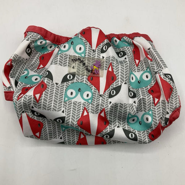 Size NB: Rumparooz Owls & Foxes Adjustable Velcro Diaper Cover