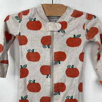 Size 18-24m (80): Hanna Andersson Creme Pumpkin Print 1pc PJs
