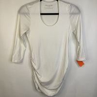Size S: A Pea In The Pod White Long Sleeve Shirt