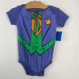 Size 24m: The Joker Purple Green Onesie