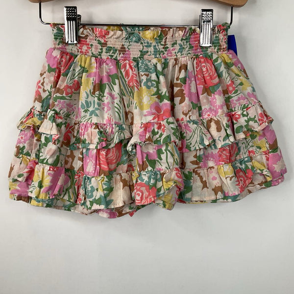 Size 5-6: Boden Pink White Green Floral Skirt