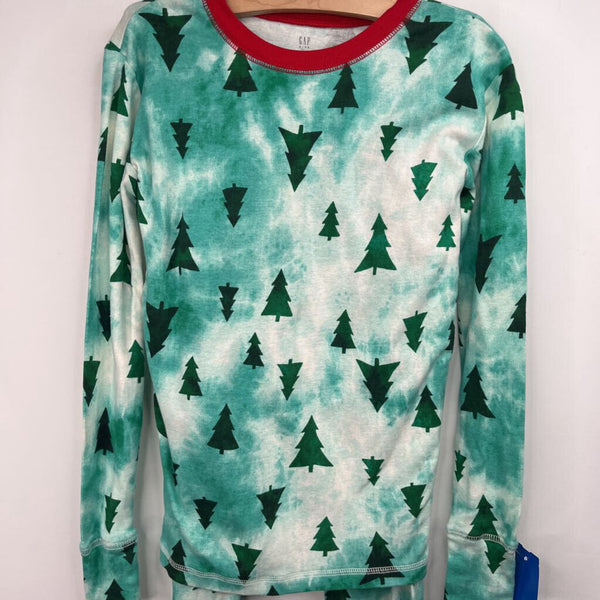 Size 12: Gap Green Trees 2pc Pjs