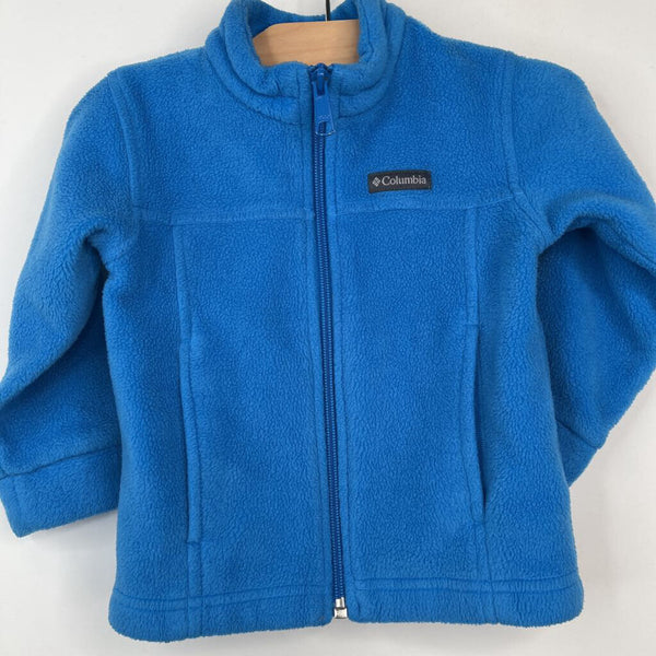 Size 2: Columbia Blue Fleece Jacket