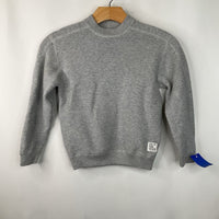 Size 7: Zara Grey Textured Sweatshirt
