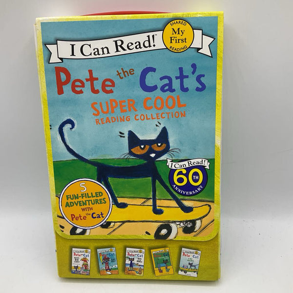 Pete the Cat Super Cool Reading Collection 5pc box set (paperback)