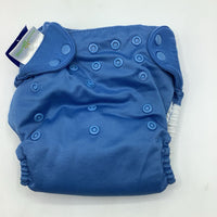Size O/S: Bum Genius Blue Adjustable Snap Diaper