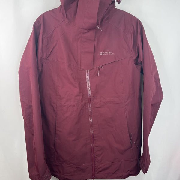 Size 16-18: Mountain Warehouse Maroon Rain Coat