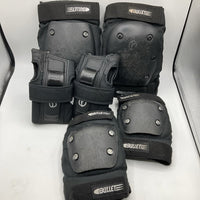 Size Extra Large: Bullet Knee Elbow Wrist Soccer Pads