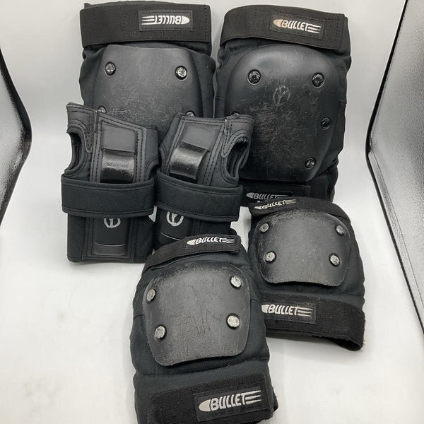 Size Extra Large: Bullet Knee Elbow Wrist Soccer Pads