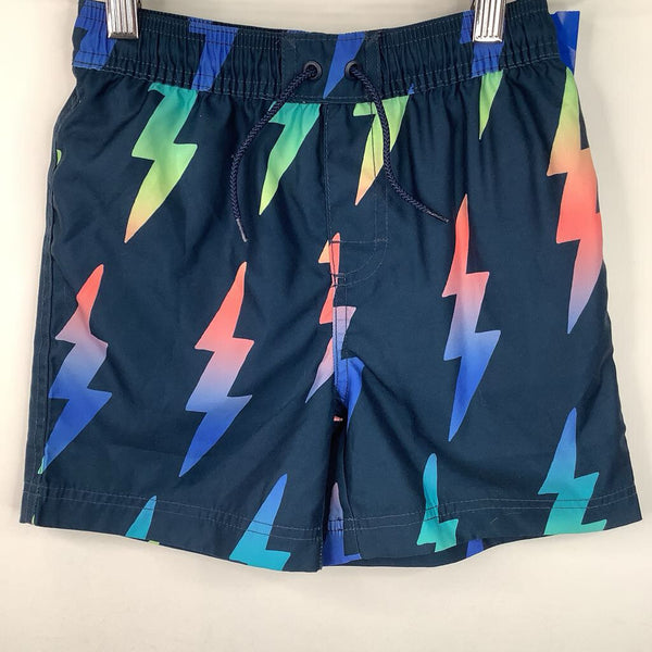 Size 10 (140): Hanna Andersson Navy Blue & White Cargo Shorts