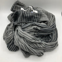 Moby Grey Black Striped Ring Sling Carrier