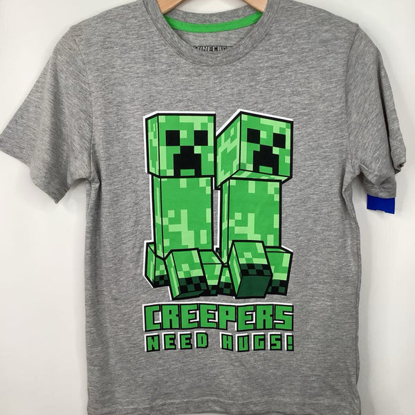 Size 10/12: Minecraft Grey Creeper T-Shirt