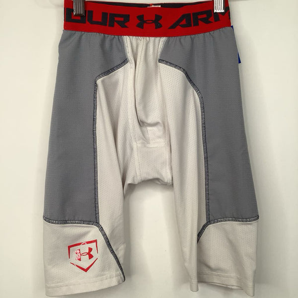 Size 7-8: Under Armour Athletic Base Layer Shorts