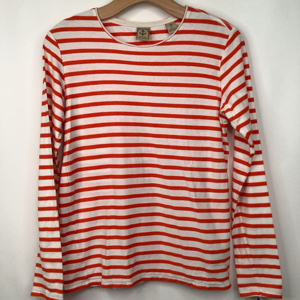 Size 14: Rok N Roll Red/White Striped Long Sleeve Shirt