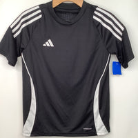 Size 11-12: Adidas Black White Athletic Shirt