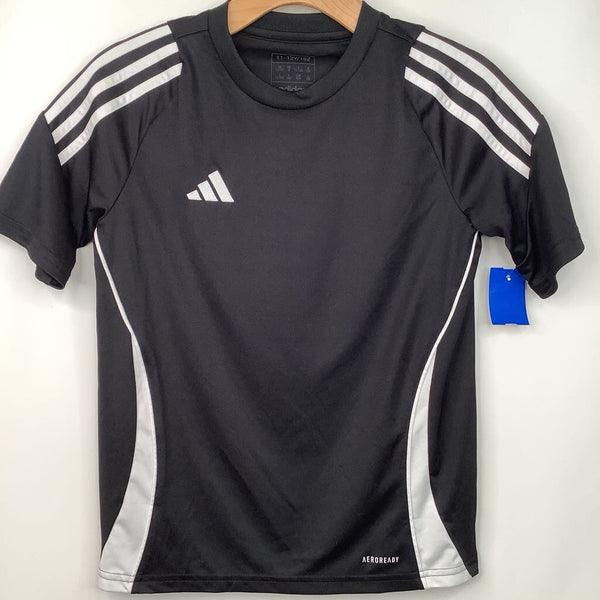 Size 11-12: Adidas Black White Athletic Shirt
