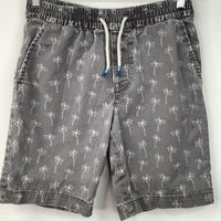 Size 12: Gap Grey Palm Tree Draw String Shorts