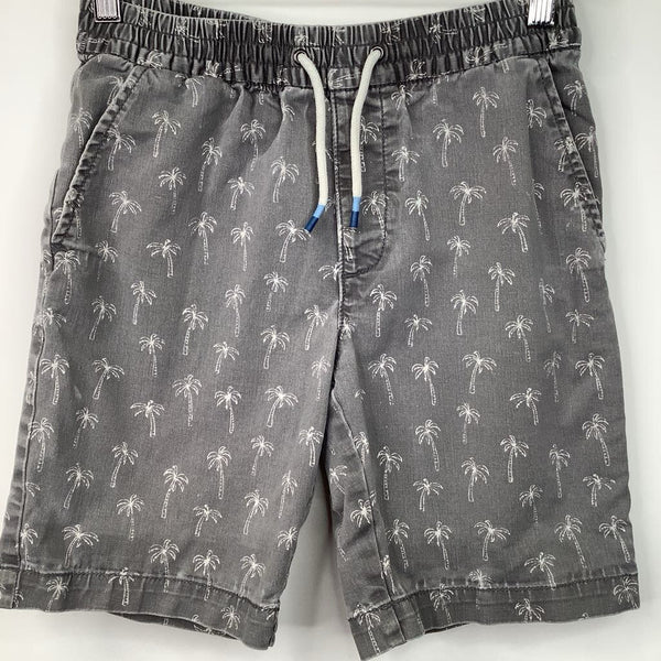 Size 12: Gap Grey Palm Tree Draw String Shorts