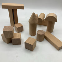 Gallon Bag Of Assorted Wooden Blocks