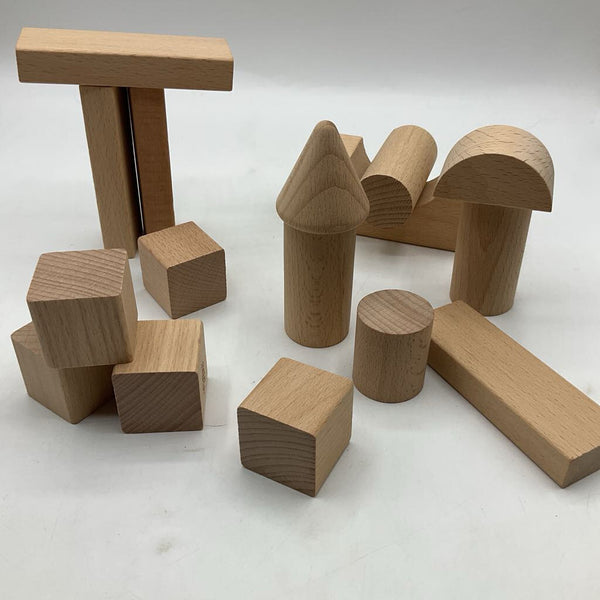 Gallon Bag Of Assorted Wooden Blocks