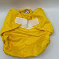 Size OS: Rumparooz Yellow Velcro Adjustable Diaper Covers