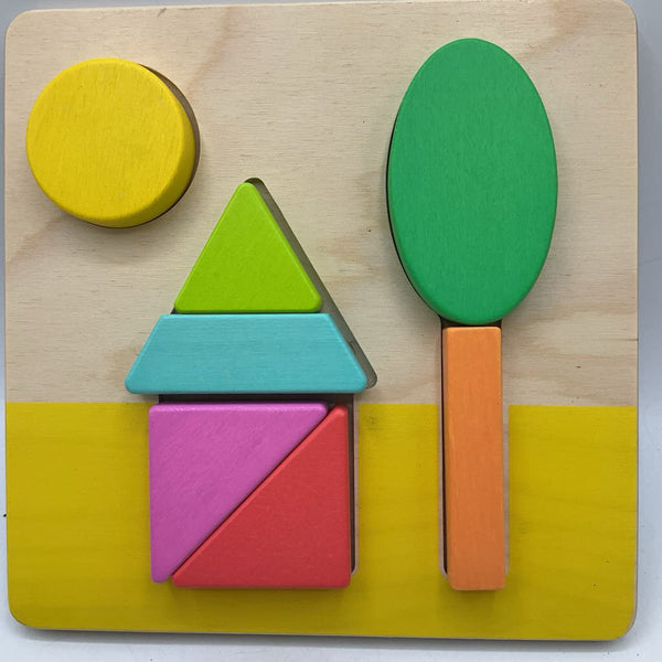 Lovevery Wooden Double Sided Sunny Day Puzzle