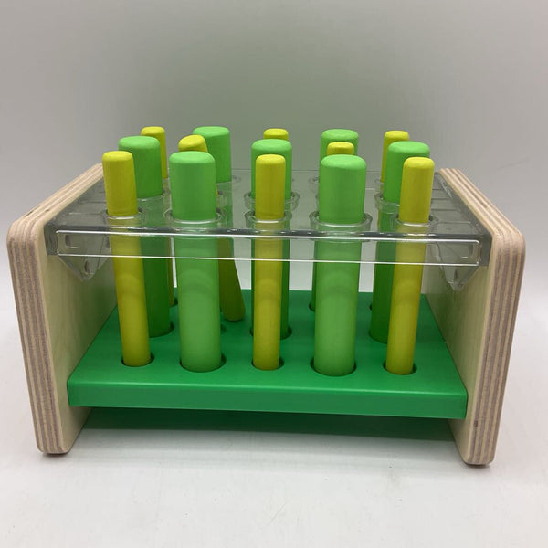 Lovevery Wooden Green Posting Stand