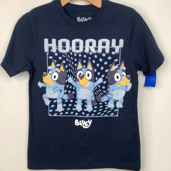 Size 10-12: Bluey Blue "Hooray" T-Shirt