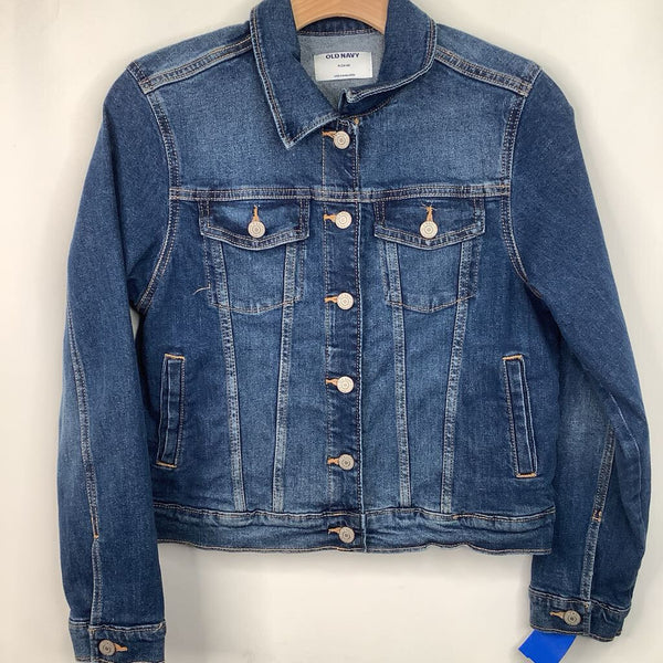 Size 14-16: Old Navy Blue Button-Up Jean Jacket