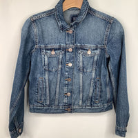 Size 12: Gap Blue Button-Up Jean Jacket