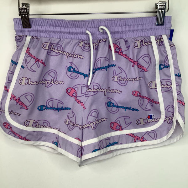 Size 14-16: Champion Purple Colorful "Champion" Shorts
