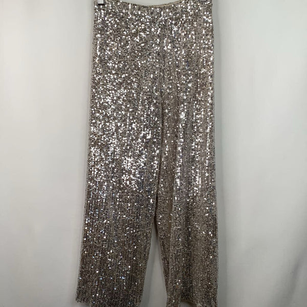Size 11-12: Zara Silver Sparkly Pants