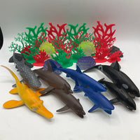 2 Gallon Bag Of Assorted Animal Figurines